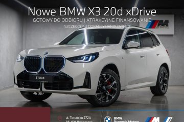 20d xDrive 197 KM mHEV - Gotowy do Odbioru - Pakiet M Pro - Hak!