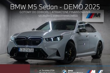M5 Sedan 727 KM PHEV - DEMO 2025 - Pakiet Ultimate - Kamera 360!