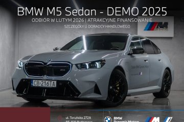 M5 Sedan 727 KM PHEV - DEMO 2025 - Pakiet Ultimate - Kamera 360!