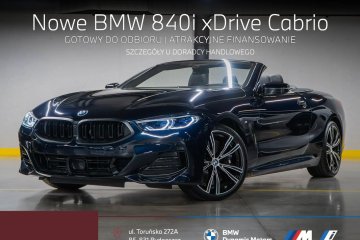 840i xDrive Cabrio 333 KM - Kamera 360 - Ostatnie Sztuki w Polsce!